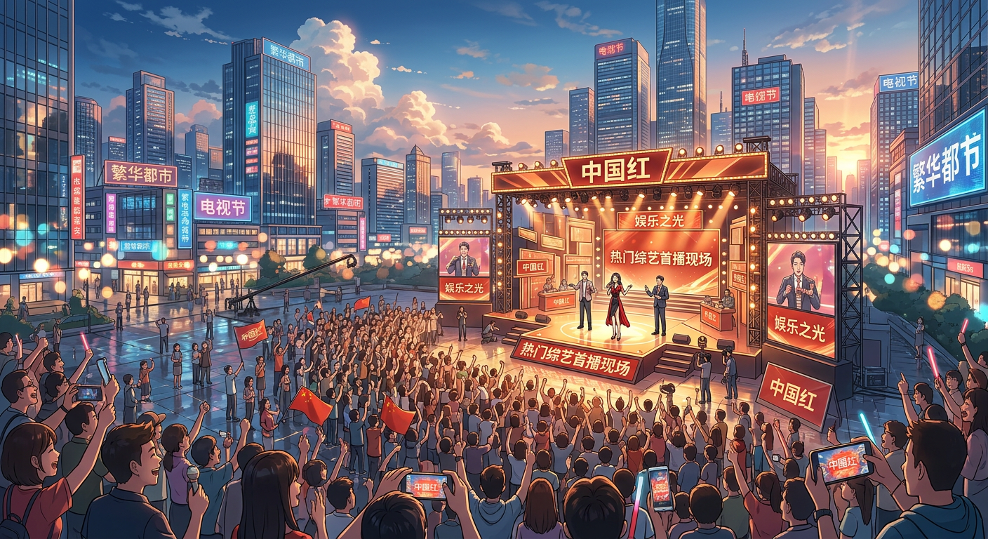 热门中国综艺秀首播