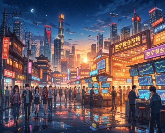 Navigating China's Digital Gold Market: A Guide for Investors