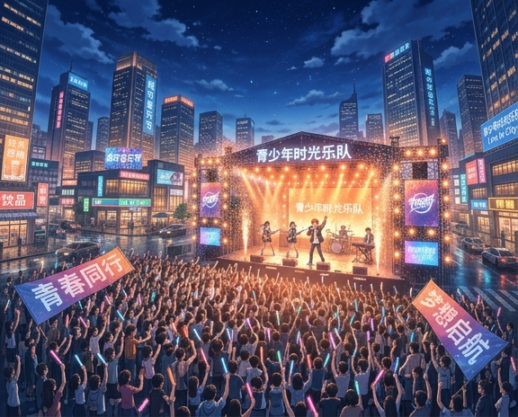 The Teenager Time Band: How a Concert Series Ignites China's Consumer Chain
