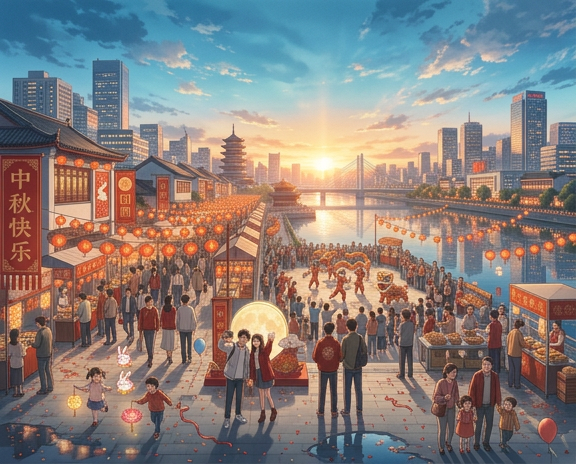 庆祝中国中元节