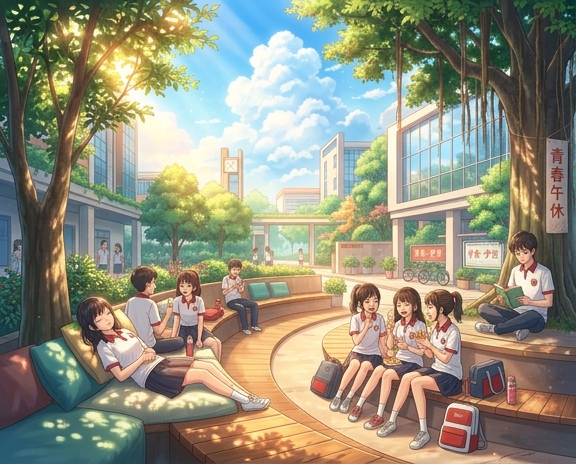 Chinese School Innovates with Student Nap Spaces