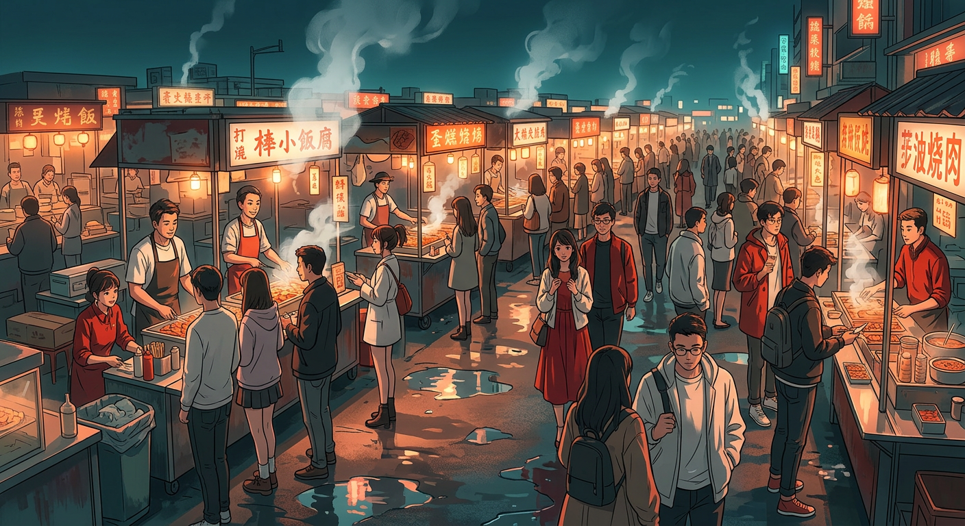 中国街头小吃位居亚洲榜首