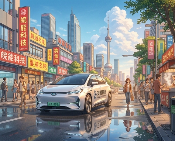 Electric Dreams: The Journey of a 'Anhui-Made' Car to Global Markets