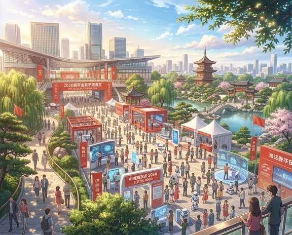 Explore the Digital Service Zone at 2026服贸会 in Beijing's Haidian District